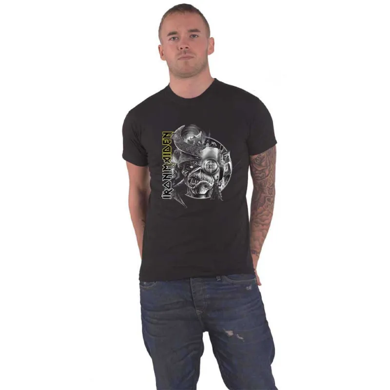 Iron Maiden The Future Past Tour 23 Greyscale T Shirt made by Paradiso Clothing