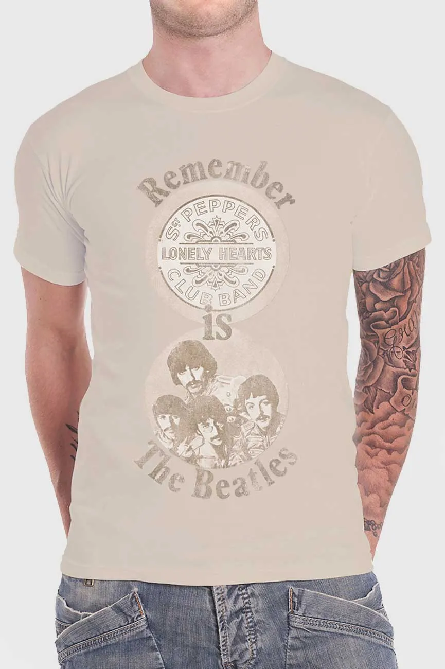 The Beatles Remember Sgt Pepper Lonely Hearts Tee sold by Paradiso Clothing product image thumbnail 2