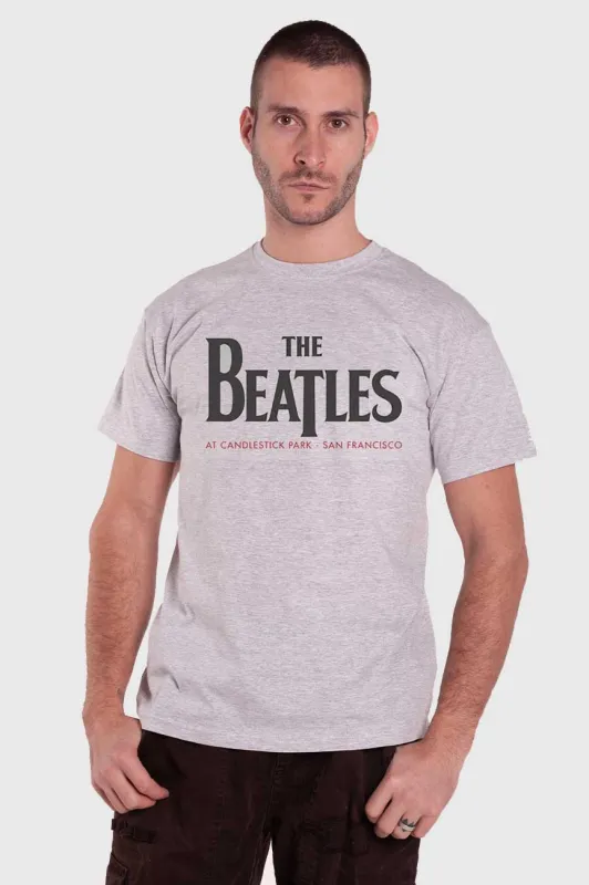 The Beatles Candlestick Park Back Print T Shirt sold by Paradiso Clothing