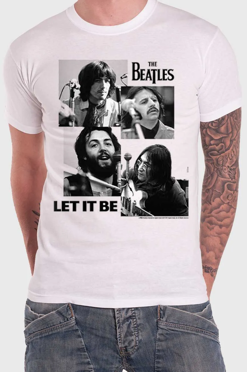 The Beatles Let It Be Album Stencil T Shirt sold by Paradiso Clothing product image thumbnail 2