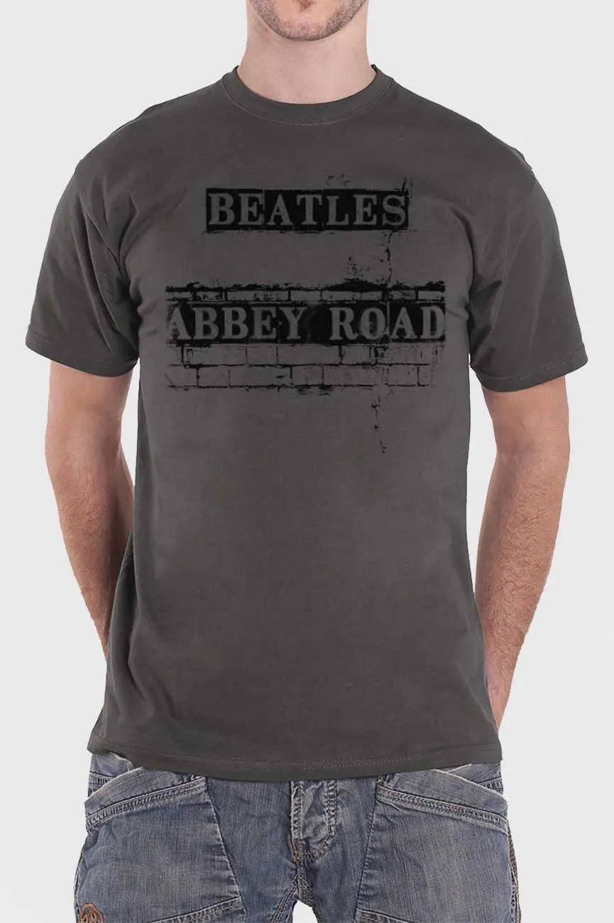 The Beatles Abbey Road Brick Sign Tee sold by Paradiso Clothing product image thumbnail 2