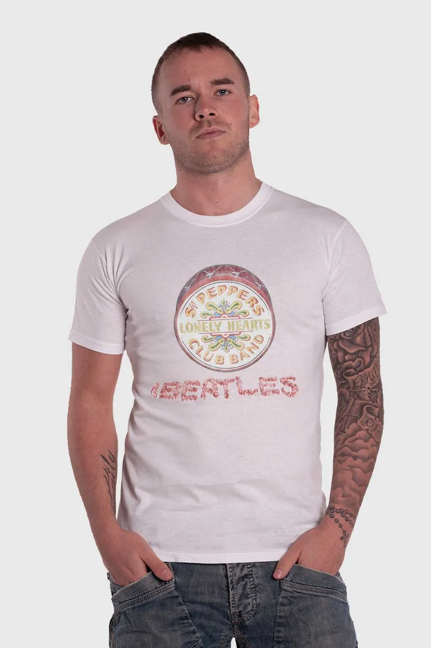 The Beatles Flowers Sgt Pepper T Shirt sold by Paradiso Clothing