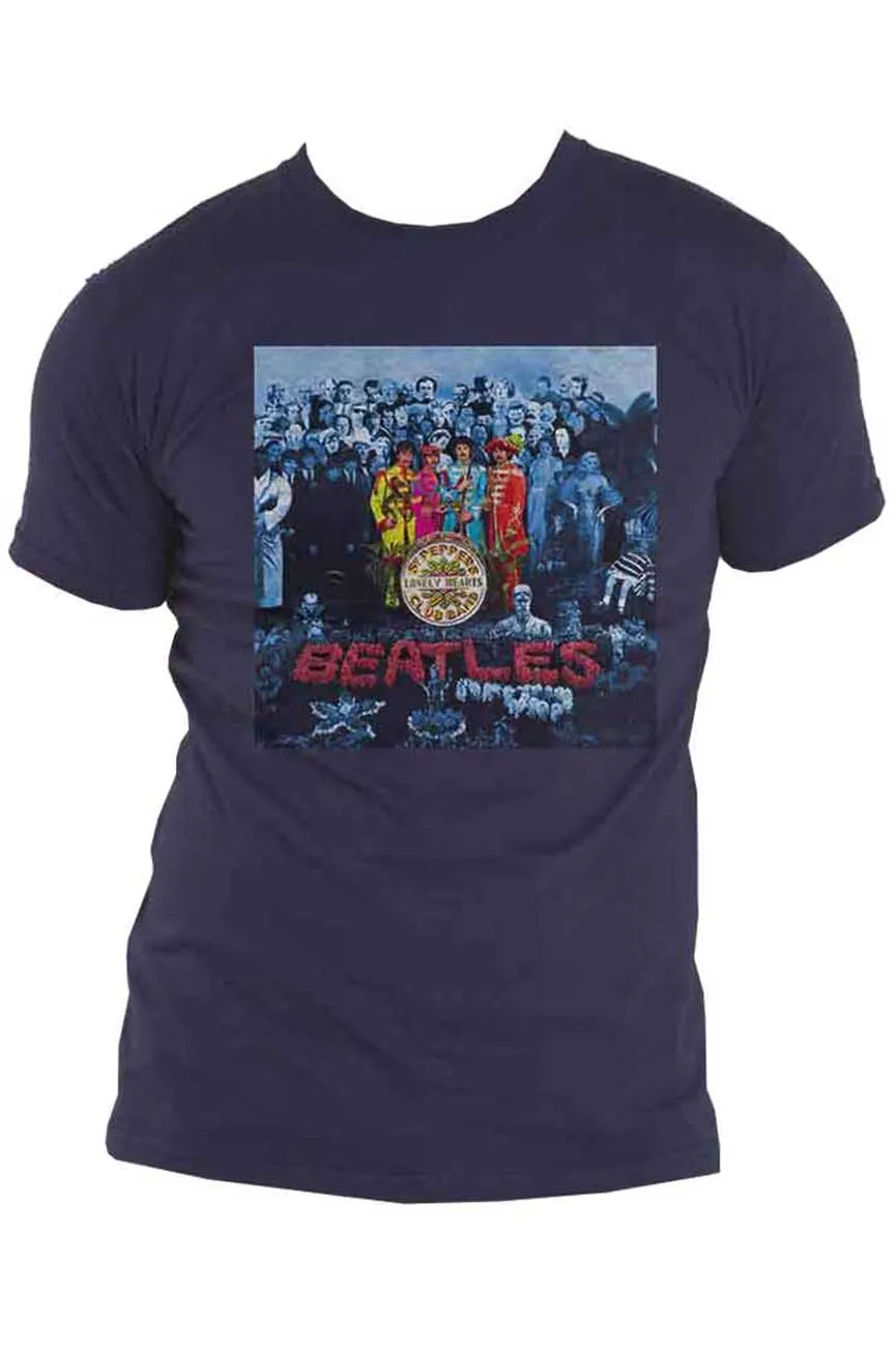 The Beatles Sgt Pepper Album Cover Tint Tee sold by Paradiso Clothing product image thumbnail 4