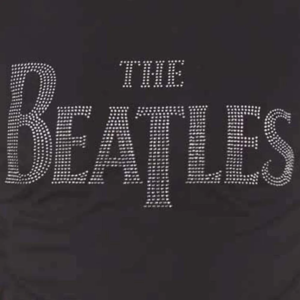 The Beatles Diamante Drop T Band Logo T Shirt sold by Paradiso Clothing product image thumbnail 4