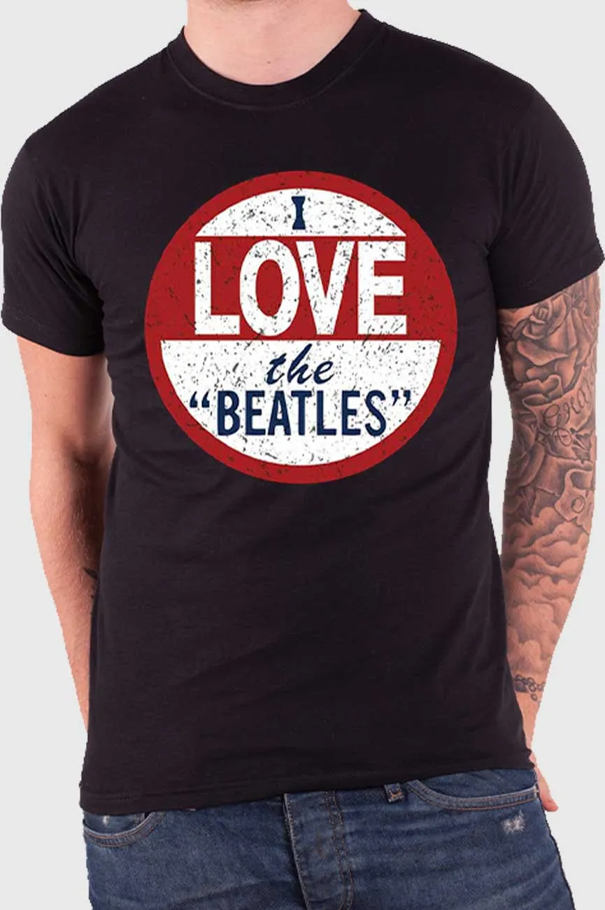 The Beatles I love The Beatles Tee sold by Paradiso Clothing product image thumbnail 2