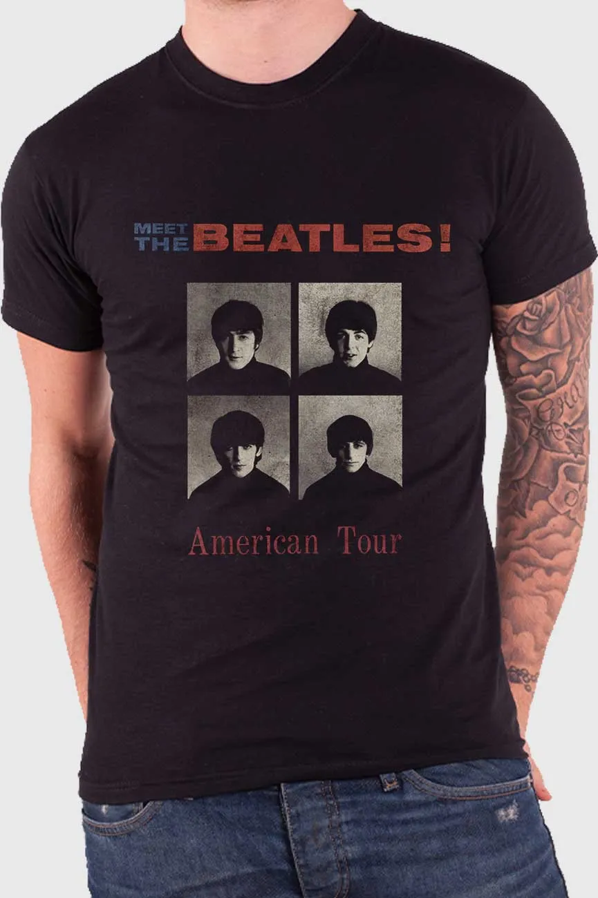 The Beatles American Tour 1964 vintage T Shirt sold by Paradiso Clothing product image thumbnail 2