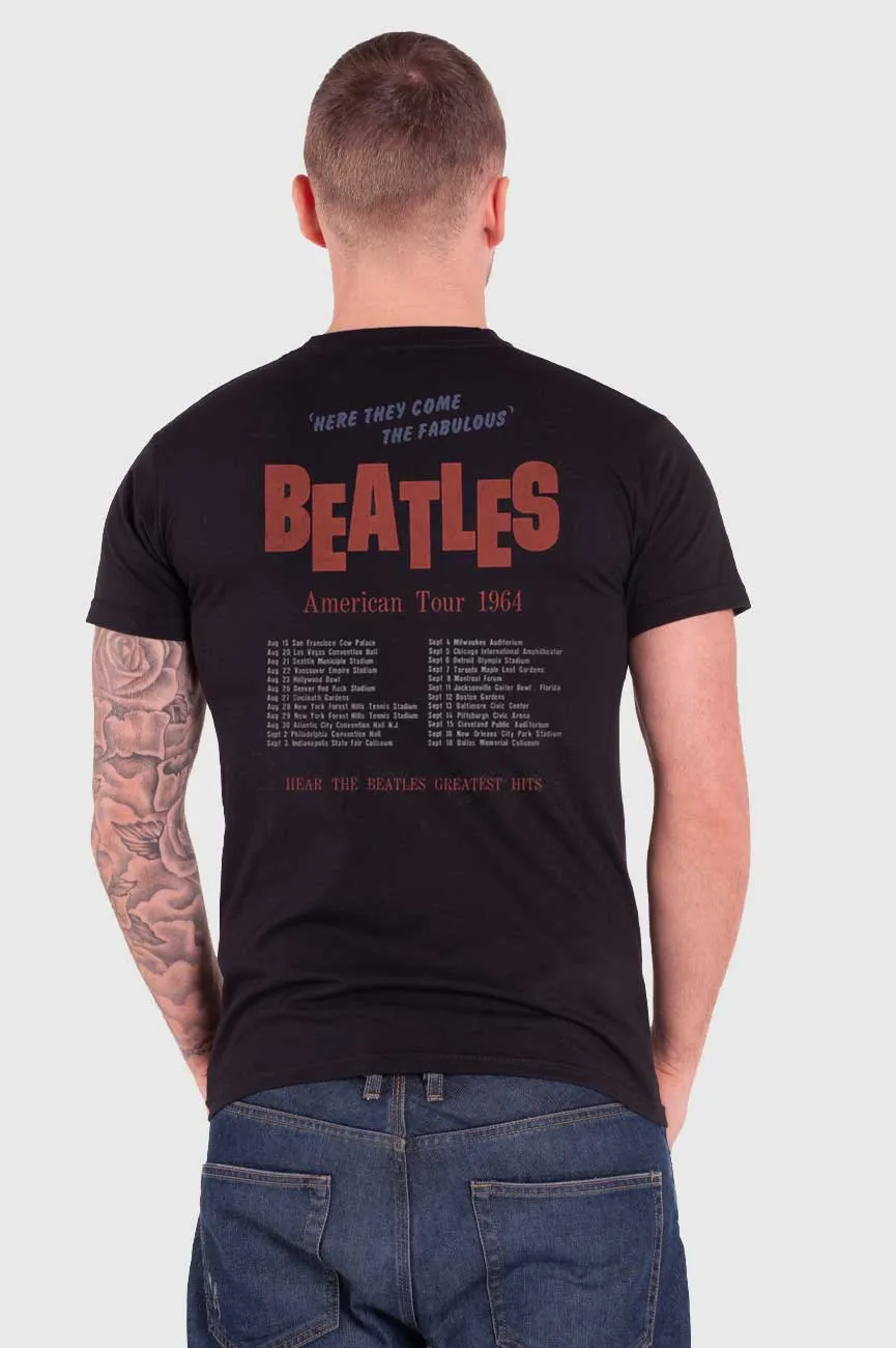The Beatles American Tour 1964 vintage T Shirt sold by Paradiso Clothing product image thumbnail 3
