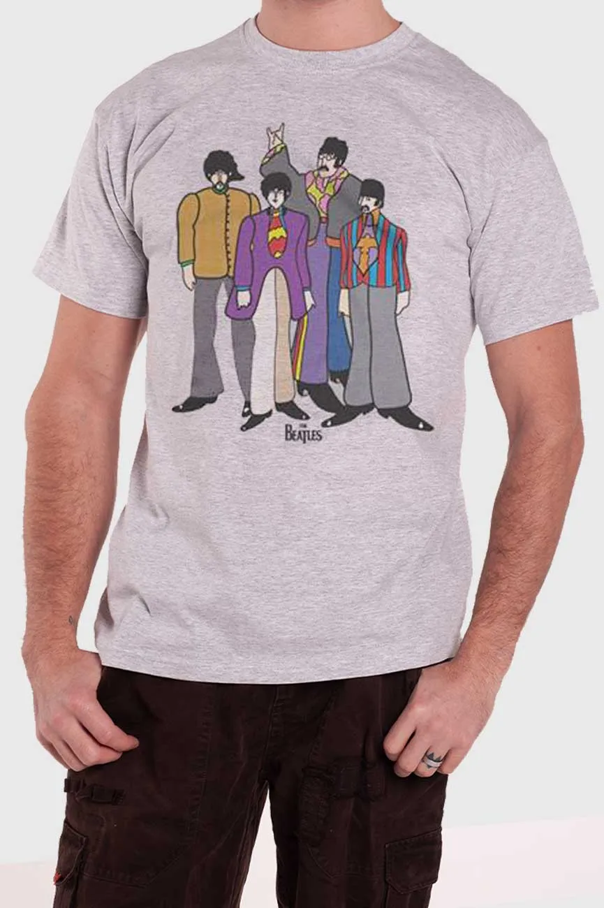 The Beatles Yellow Submarine Cartoon T Shirt sold by Paradiso Clothing product image thumbnail 2