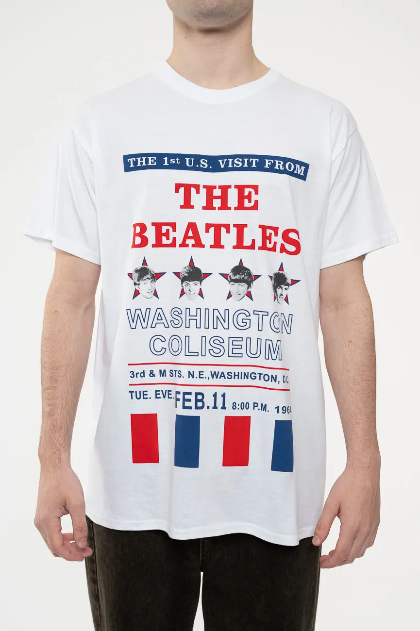 The Beatles Washington 64 Stars & Stripes T Shirt sold by Paradiso Clothing product image thumbnail 3
