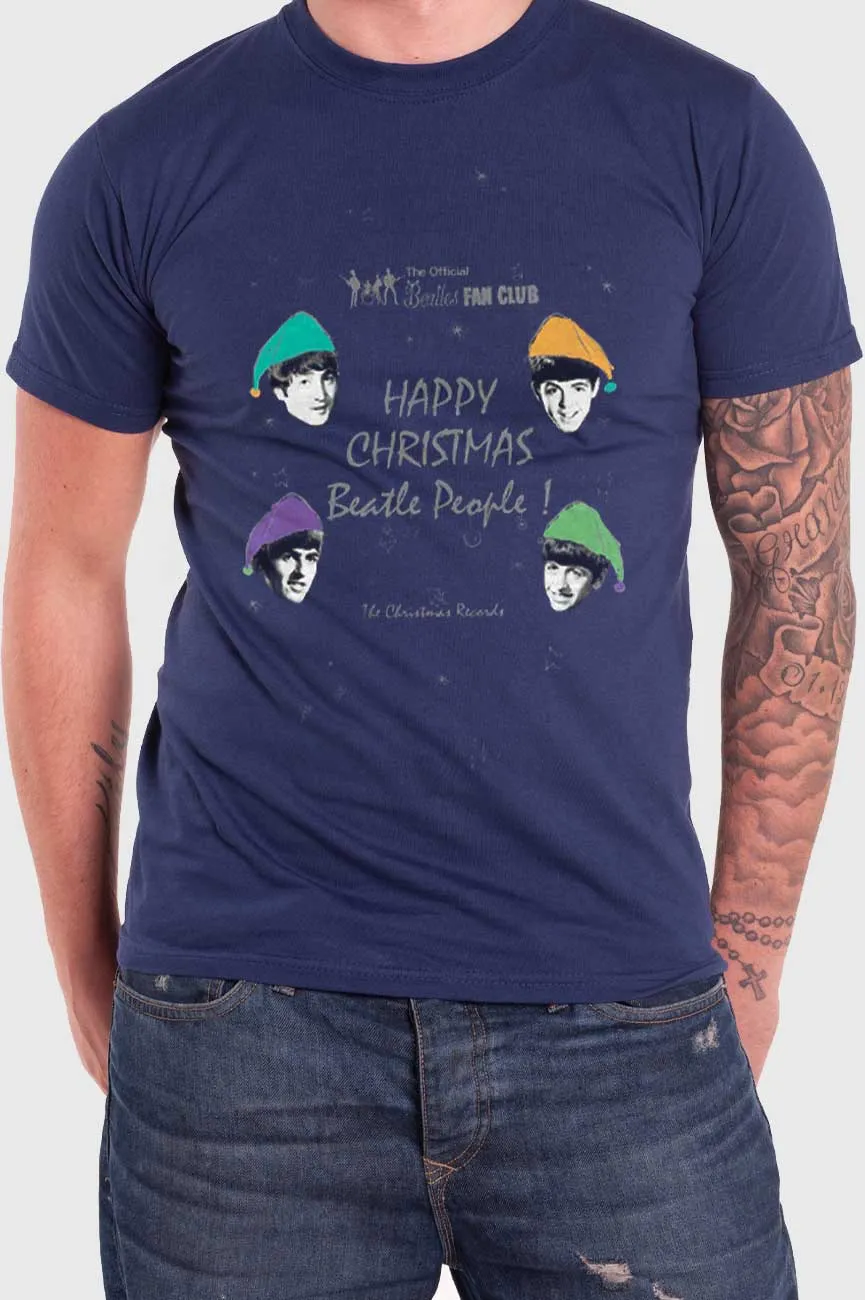 The Beatles Happy Christmas Band Logo Tee sold by Paradiso Clothing product image thumbnail 2