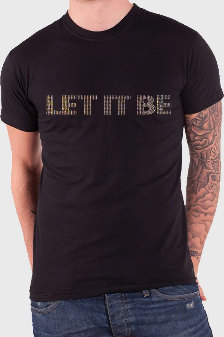 The Beatles Let It Be Diamante T Shirt sold by Paradiso Clothing product image thumbnail 2