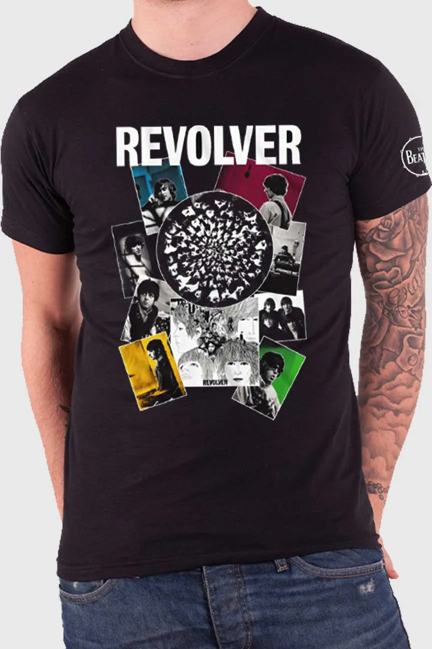 The Beatles Revolver Montage T Shirt sold by Paradiso Clothing product image thumbnail 2