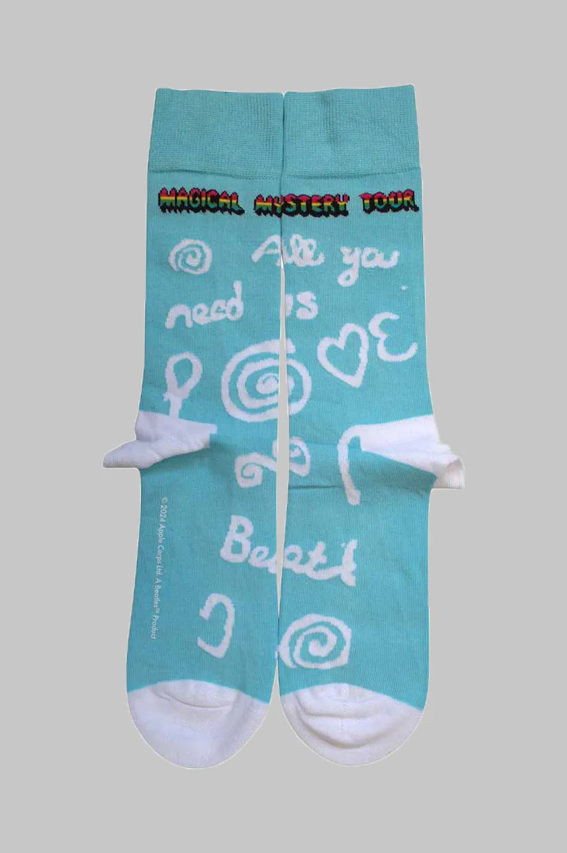 The Beatles Magical Mystery Tour All You Need Is Love Ankle Socks sold by Paradiso Clothing product image thumbnail 3
