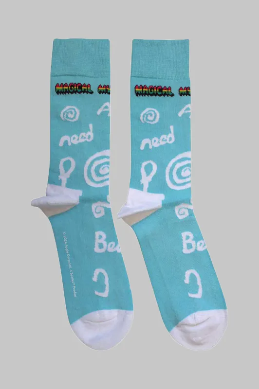 The Beatles Magical Mystery Tour All You Need Is Love Ankle Socks sold by Paradiso Clothing