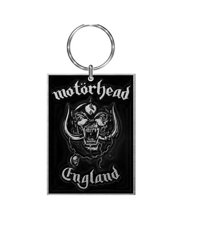 Motorhead Keyring England Keychain sold by Paradiso Clothing