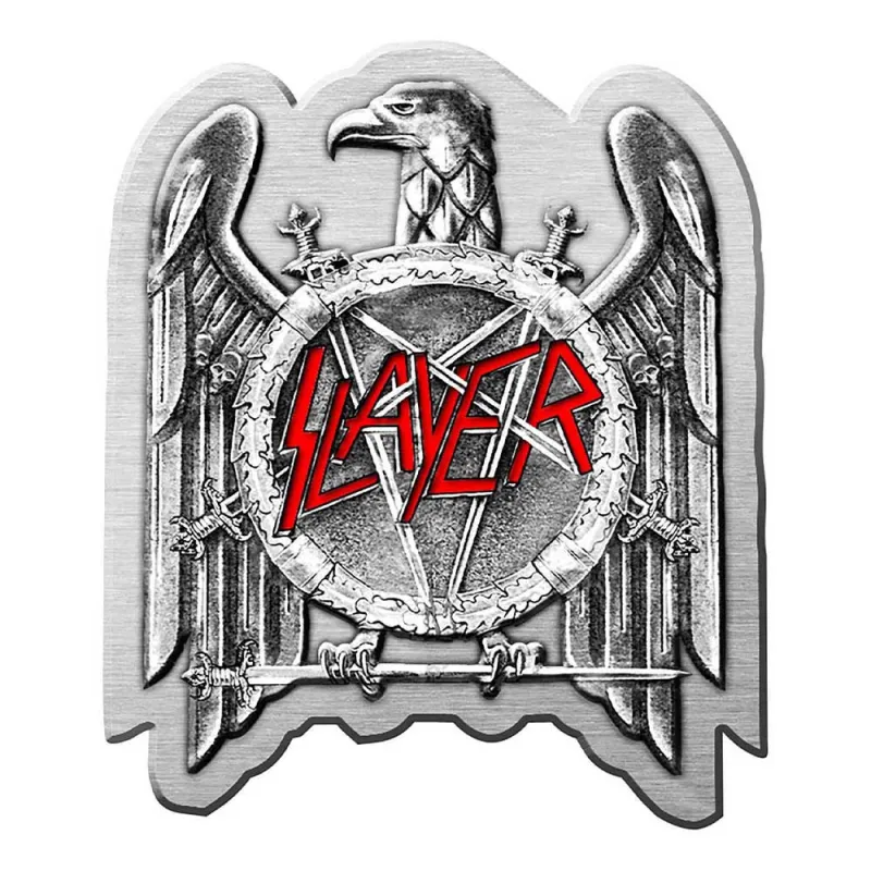 Slayer Eagle Band Logo Pin Badge sold by Paradiso Clothing