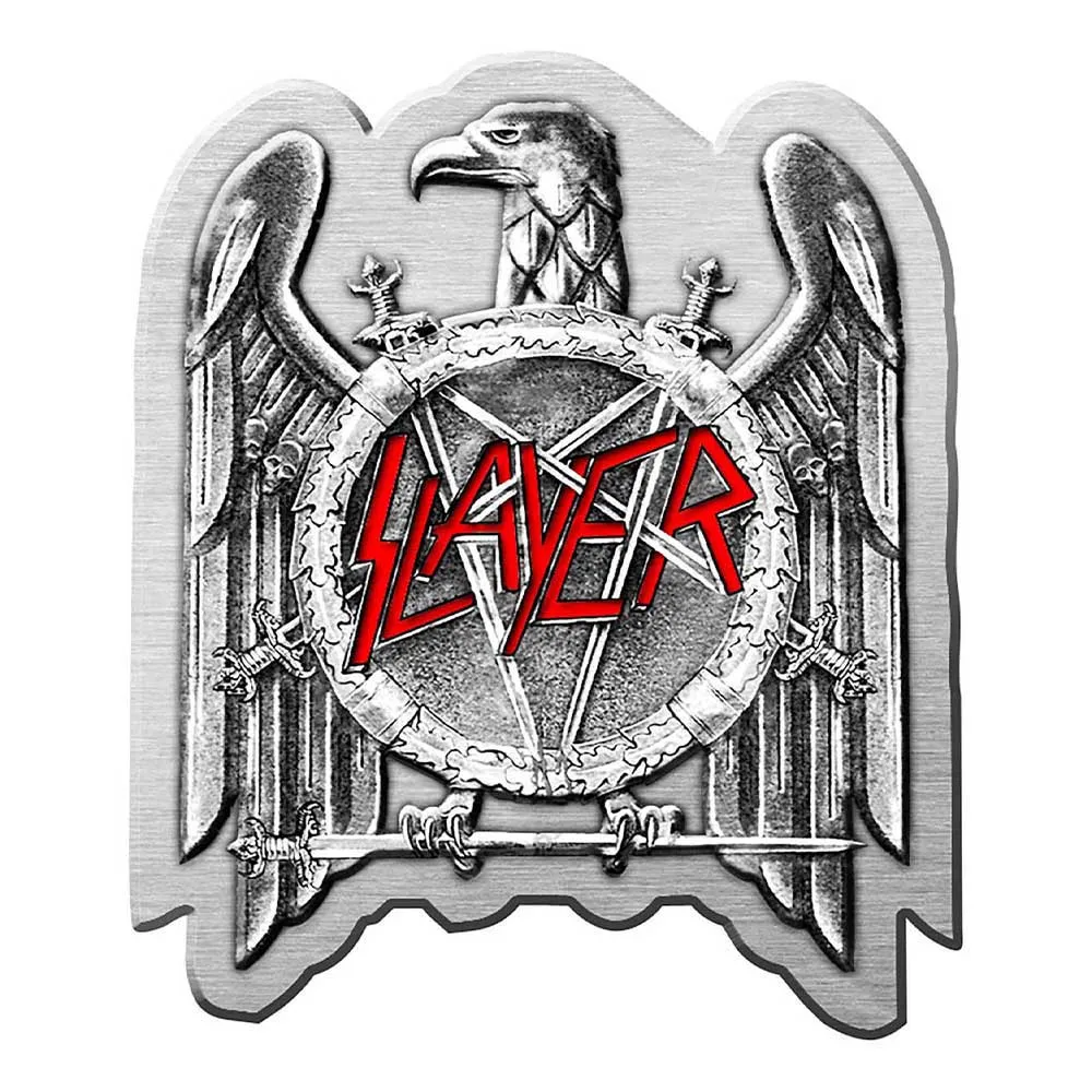 Slayer Eagle Band Logo Pin Badge sold by Paradiso Clothing