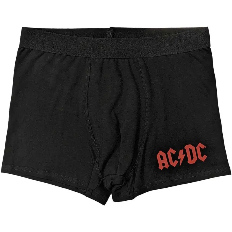 AC/DC Voltage Band Logo Boxer Shorts made by AC/DC