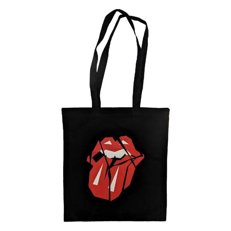 The Rolling Stones Hackney Diamonds Shards Tote Bag sold by Paradiso Clothing