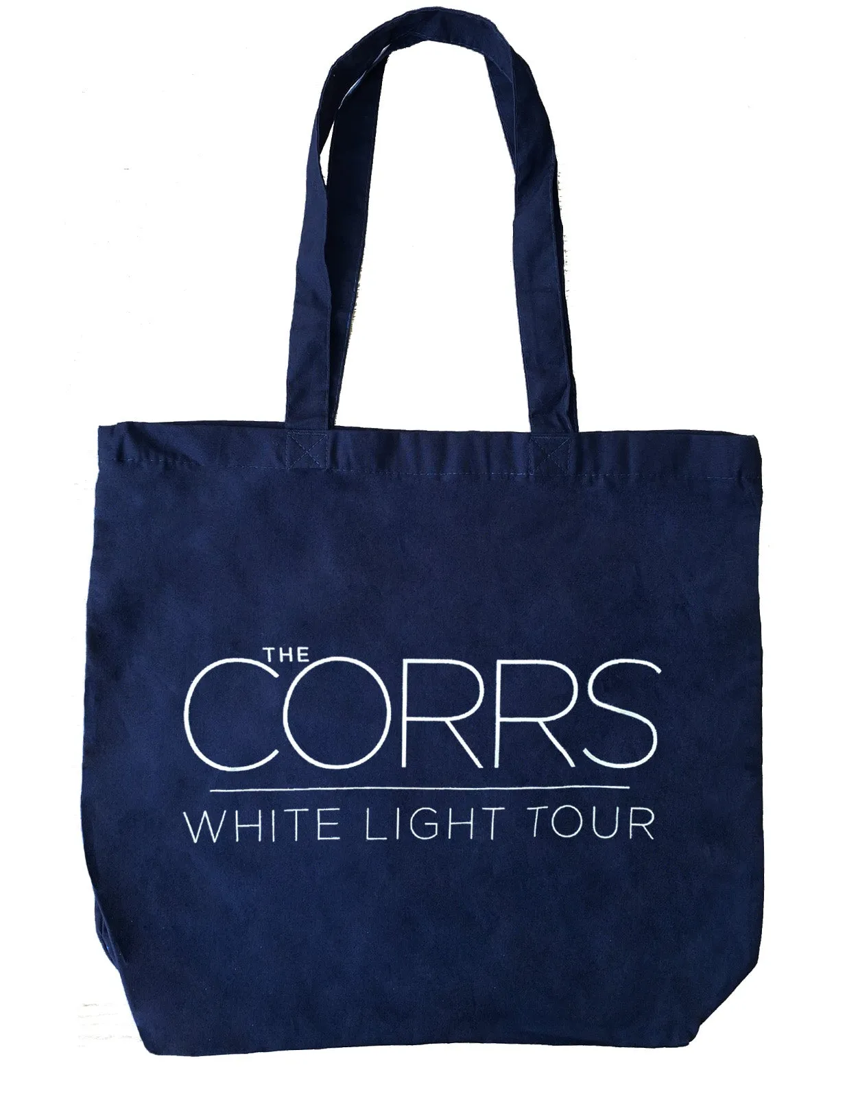 The Corrs White Light Tour Tote Bag sold by Paradiso Clothing