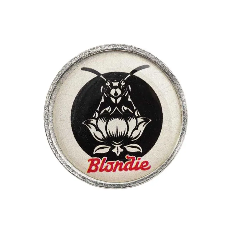 Blondie Pollinator Pin Badge made by Paradiso Clothing