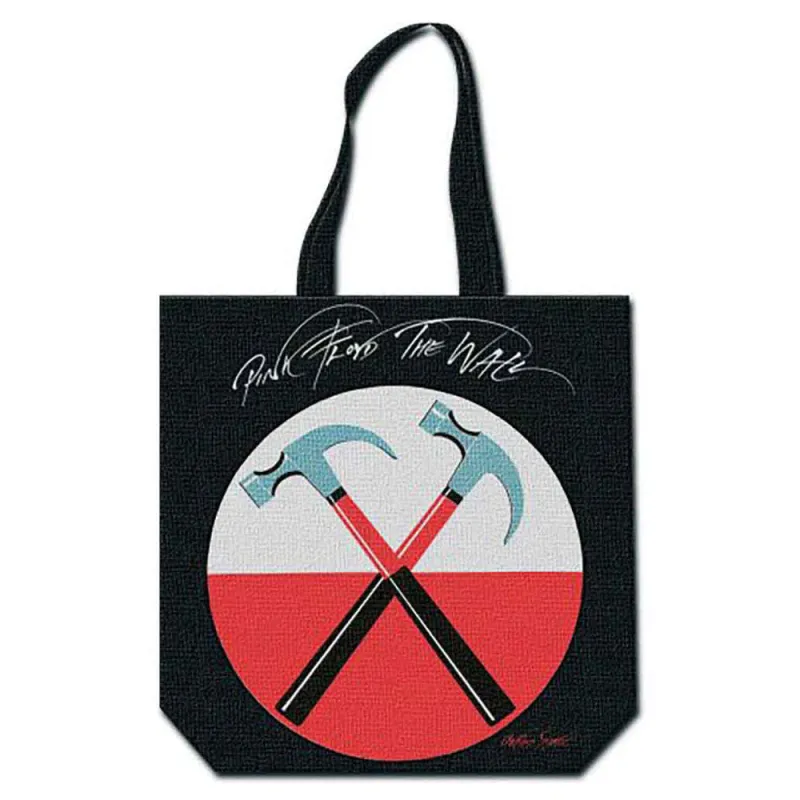 Pink Floyd The Wall Hammers Tote Bag sold by Paradiso Clothing