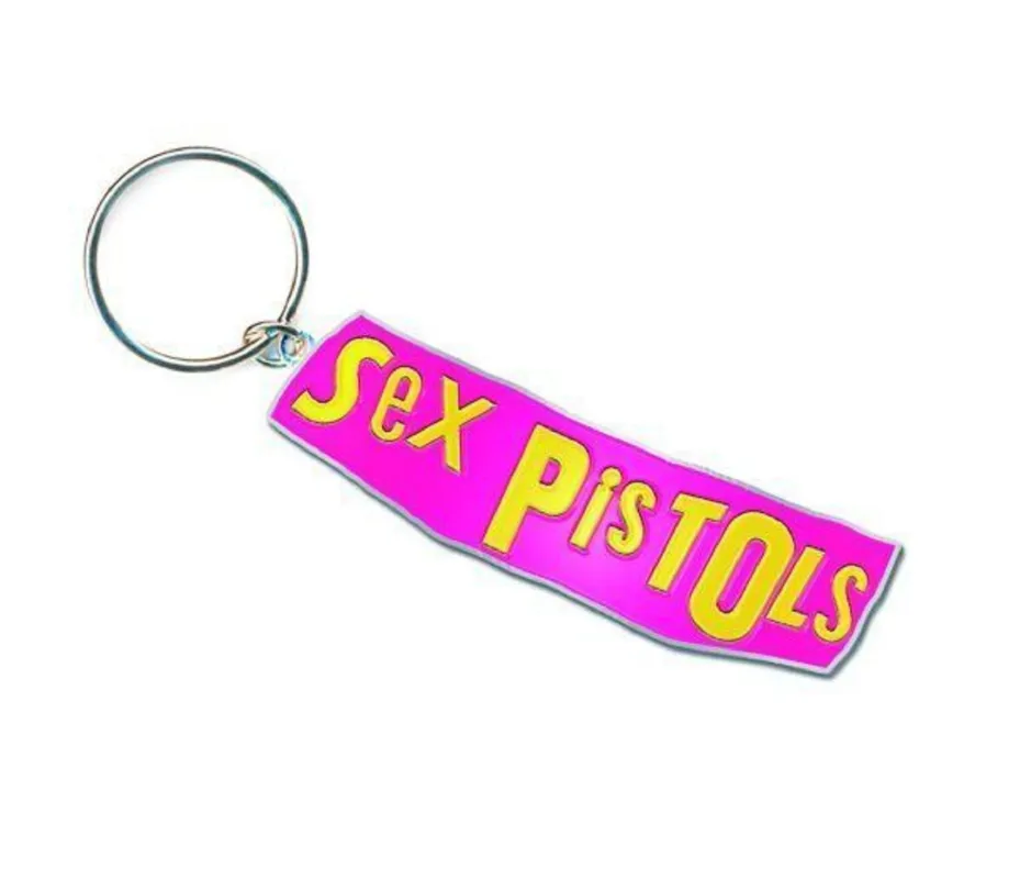 Sex Pistols Keyring Classic Band Logo Keychain sold by Paradiso Clothing