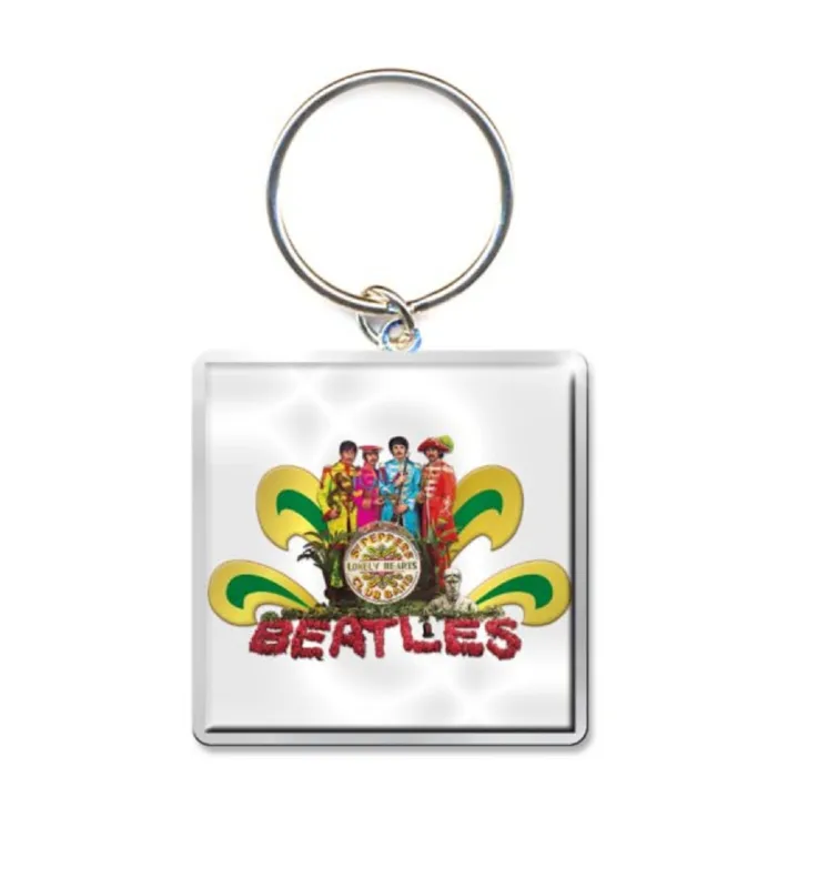 The Beatles Keyring Sgt Pepper Naked Keychain sold by Paradiso Clothing