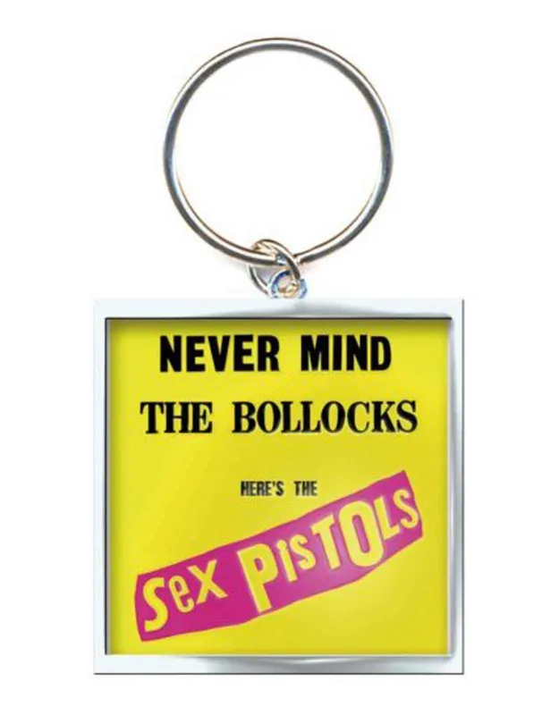 The Sex Pistols Keyring NMTB Band Logo Keychain sold by Paradiso Clothing
