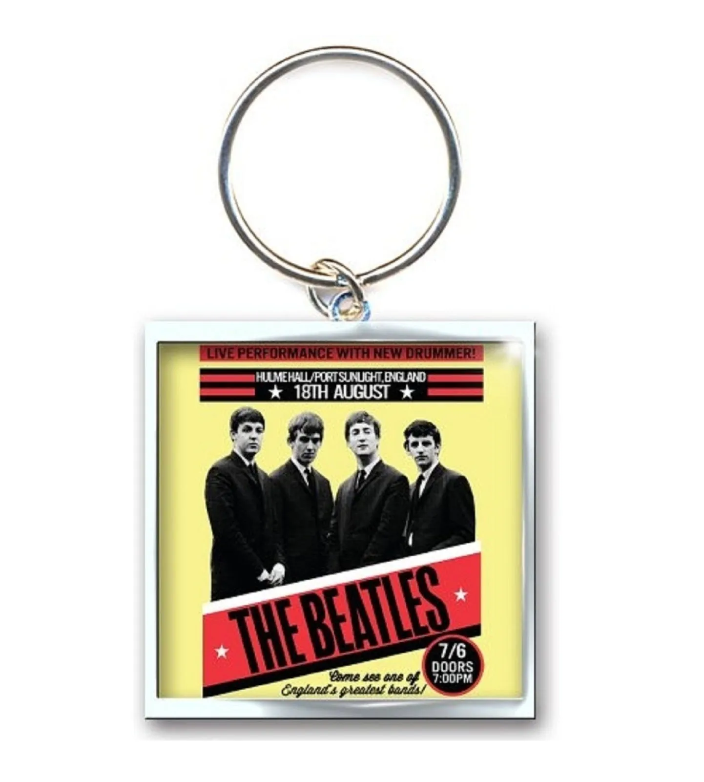 The Beatles Keyring 1962 Port Sunlight Keychain sold by Paradiso Clothing