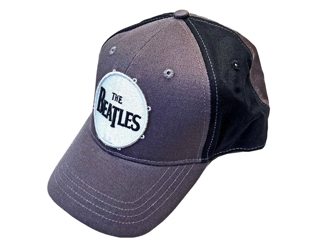 The Beatles Drum Band Logo 2 Tone Strapback sold by Paradiso Clothing