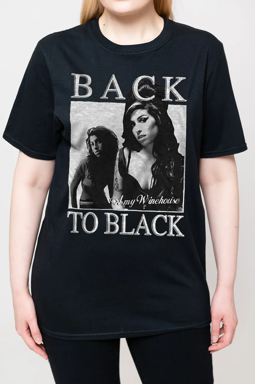 Amy Winehouse Back To Black T Shirt sold by Paradiso Clothing product image thumbnail 3