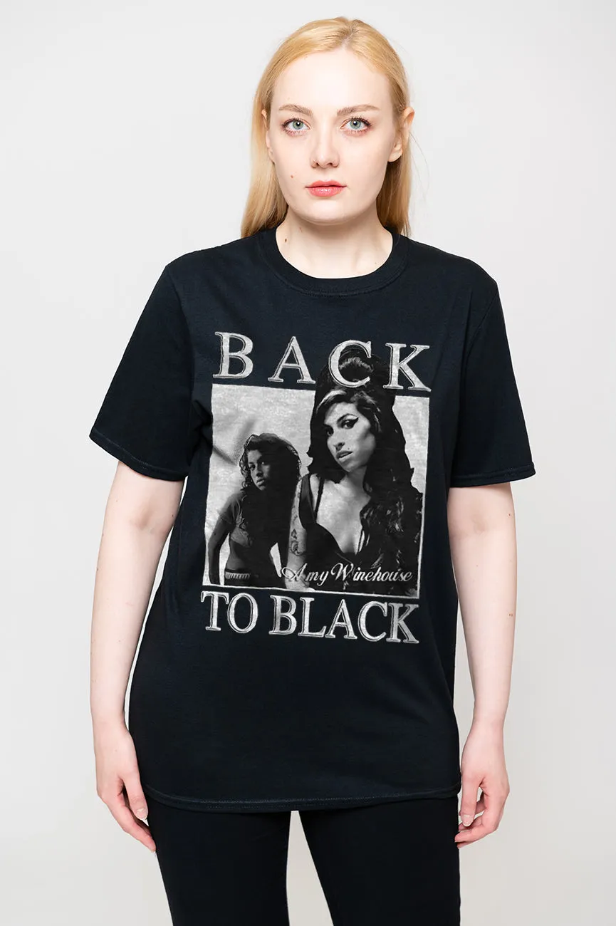 Amy Winehouse Back To Black T Shirt sold by Paradiso Clothing