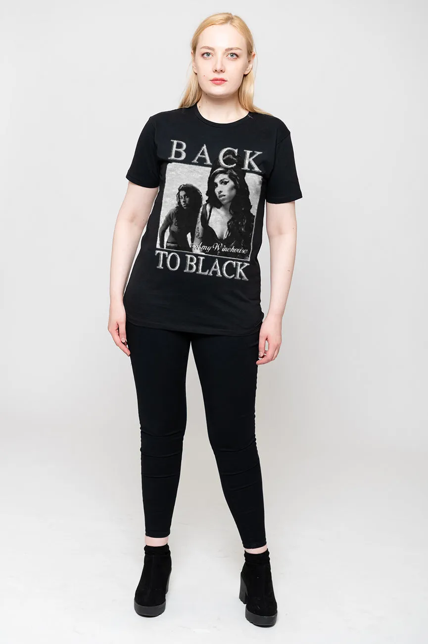 Amy Winehouse Back To Black T Shirt sold by Paradiso Clothing product image thumbnail 2