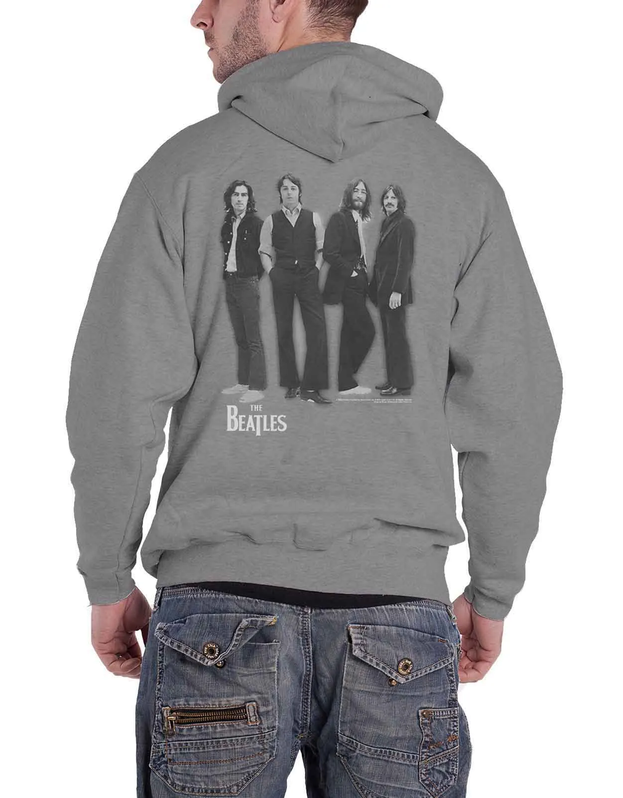The Beatles White Album Zipped Hoodie sold by Paradiso Clothing product image thumbnail 2