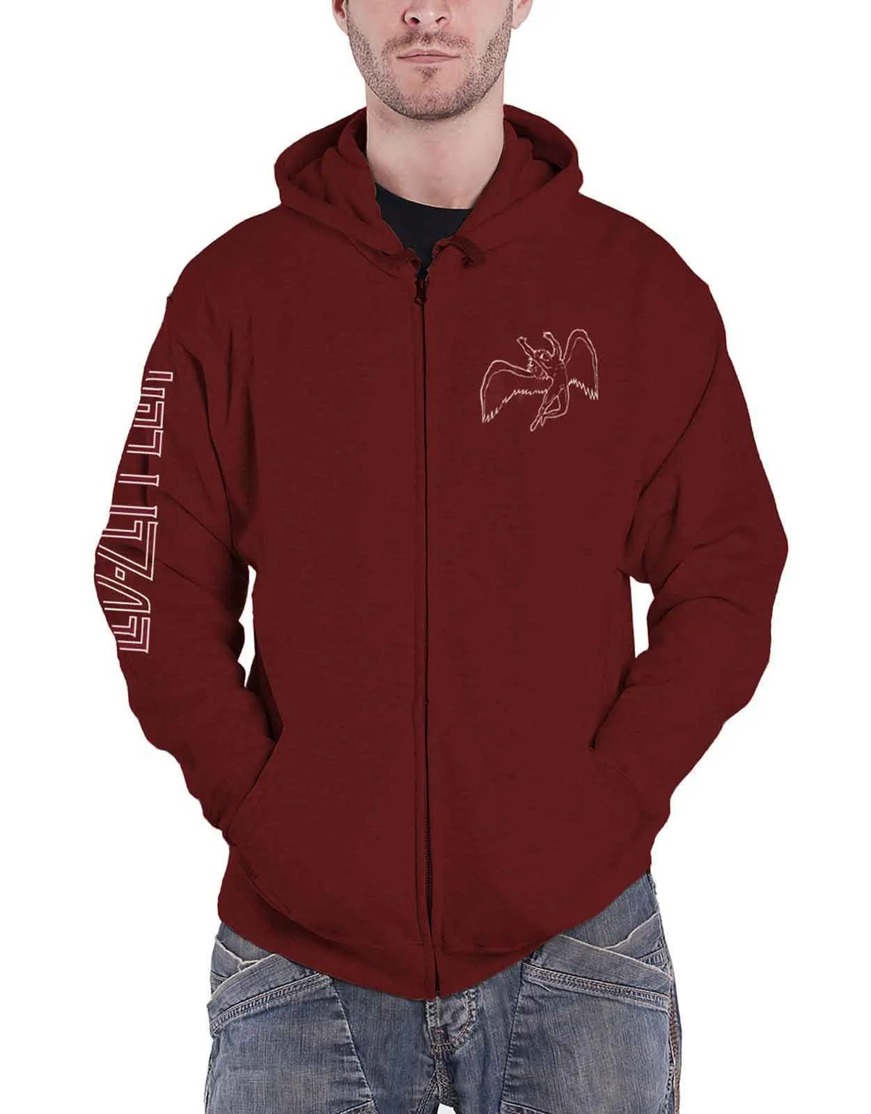 Led Zeppelin Symbols Hoodie sold by Paradiso Clothing