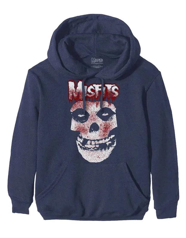 Misfits Blood Drip Skull Hoodie sold by Paradiso Clothing