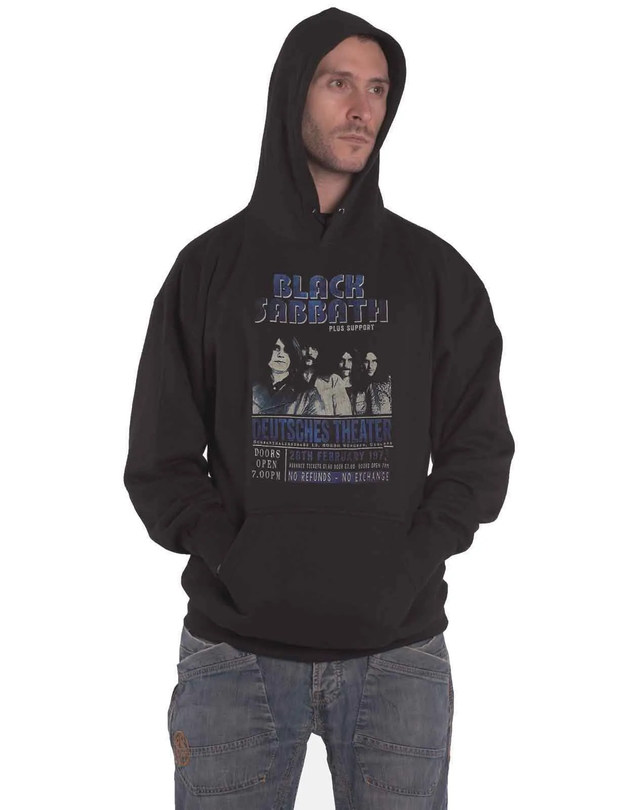 Black Sabbath Deutsches 1973 Hoodie sold by Paradiso Clothing
