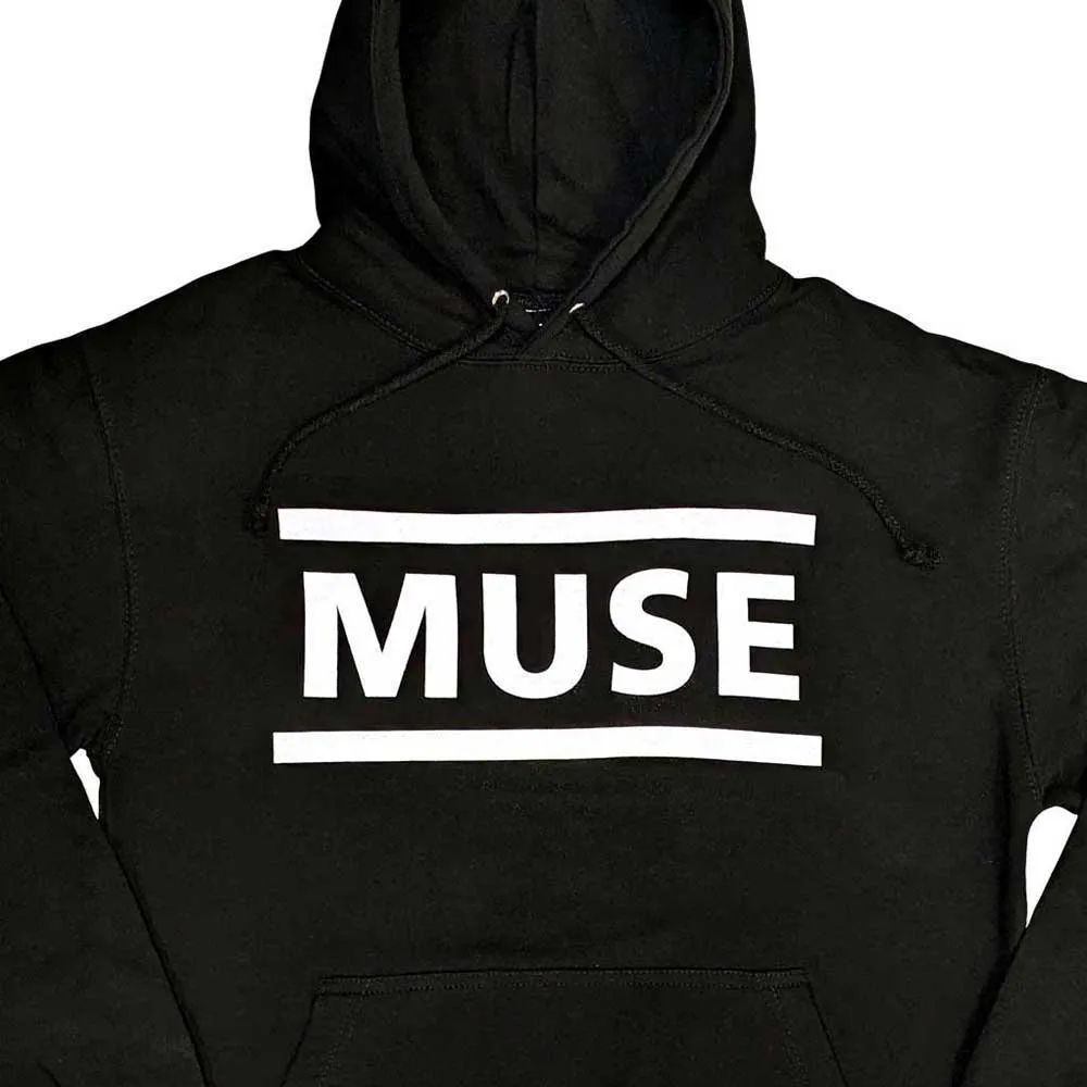 Muse White Band Logo Pullover Hoodie sold by Paradiso Clothing product image thumbnail 2
