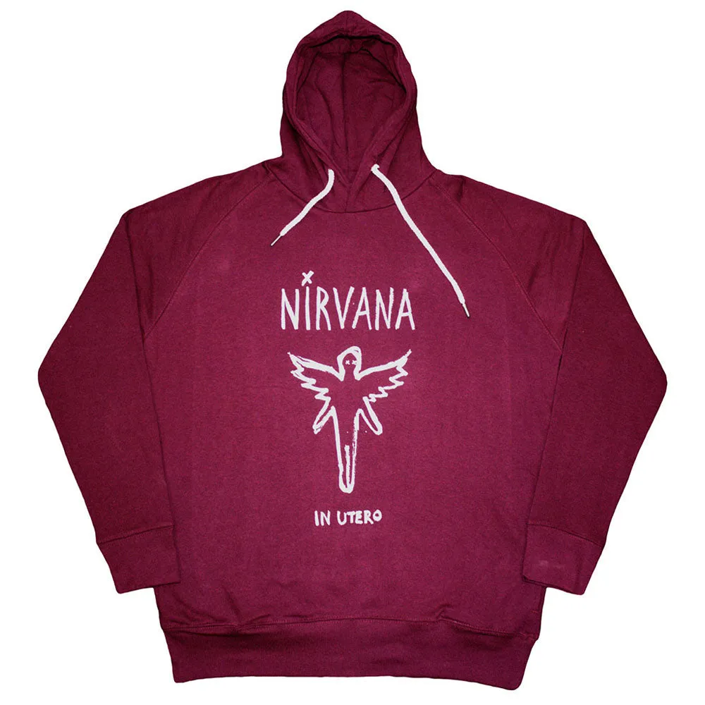 Nirvana In Utero Outline Pullover Hoodie sold by Paradiso Clothing