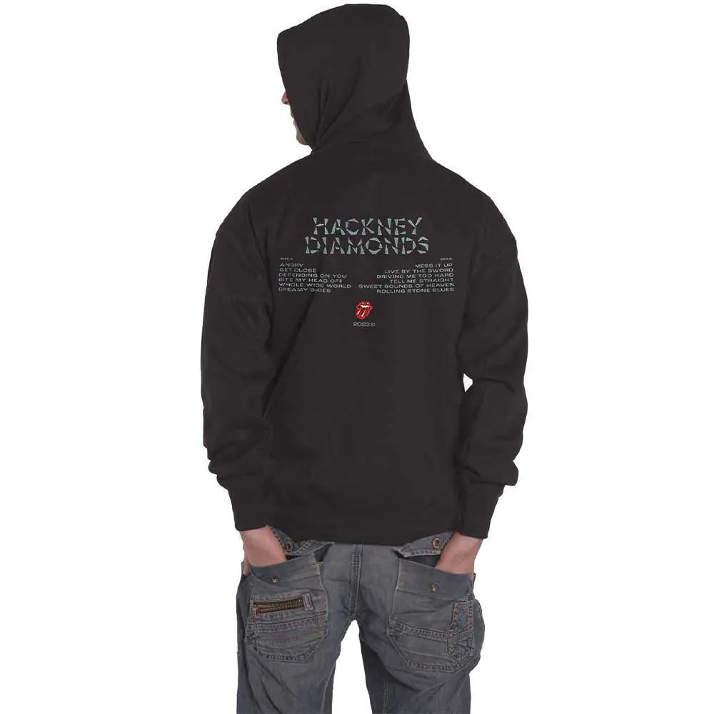 The Rolling Stones Hackney Diamonds Tracklist Hoodie sold by Paradiso Clothing product image thumbnail 2