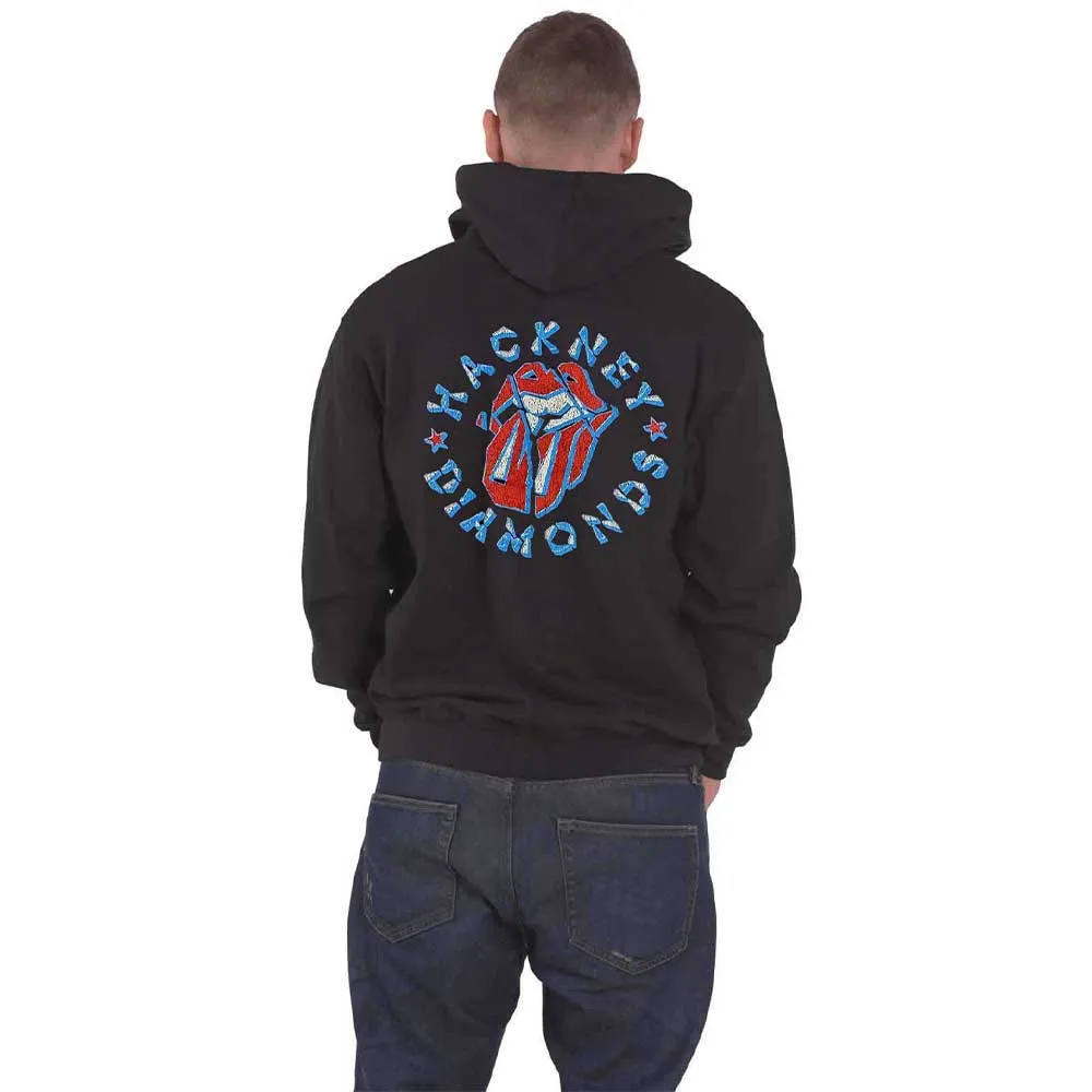 The Rolling Stones Hackney Diamonds Stars Zipped Hoodie sold by Paradiso Clothing product image thumbnail 2