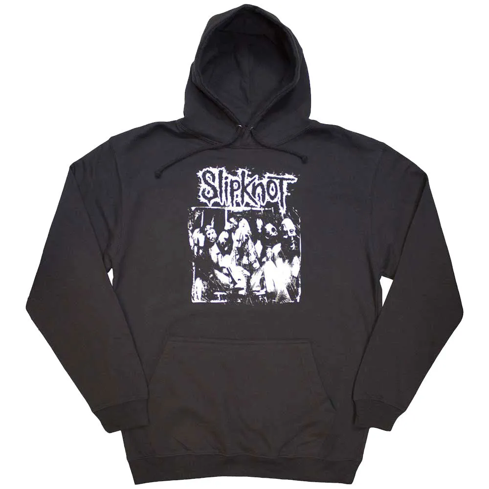 Slipknot Album Splatter Band Logo Pullover Hoodie sold by Paradiso Clothing