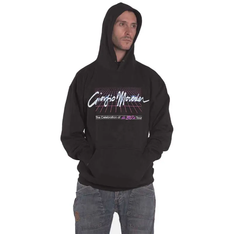 Giorgio Moroden Celebration Of The 80's Tour Pullover Hoodie sold by Paradiso Clothing
