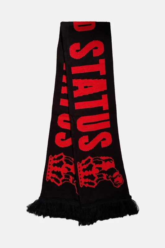 Chase And Status Bulldog Logo Scarf made by Paradiso Clothing