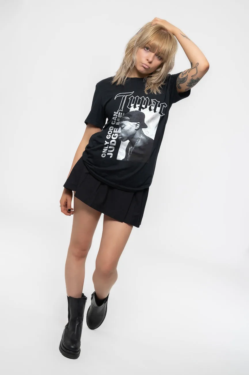Tupac Only God Can Judge Skinny Fit T Shirt sold by Paradiso Clothing product image thumbnail 5