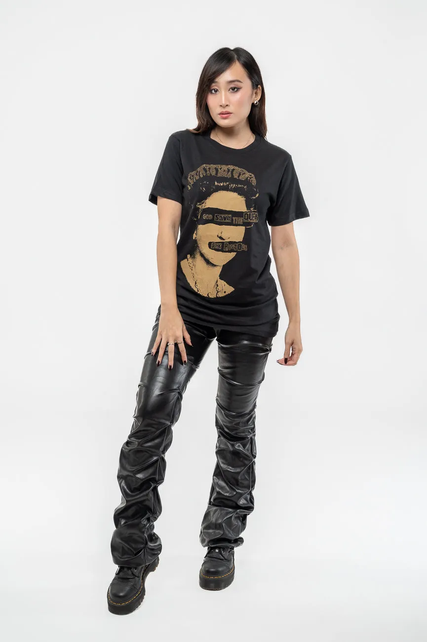 The Sex Pistols God Save The Queen Diamante T Shirt sold by Paradiso Clothing product image thumbnail 2