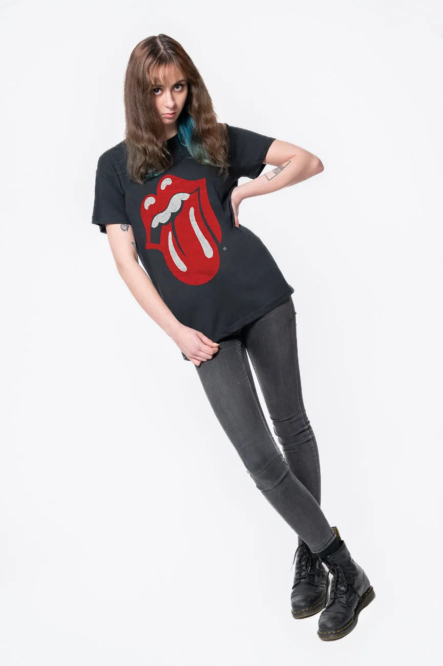The Rolling Stones Classic Tongue T Shirt sold by Paradiso Clothing product image thumbnail 5