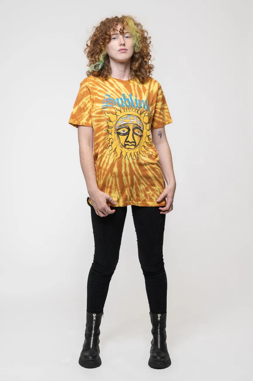 Sublime Sun Face Tie Dye T Shirt sold by Paradiso Clothing product image thumbnail 2