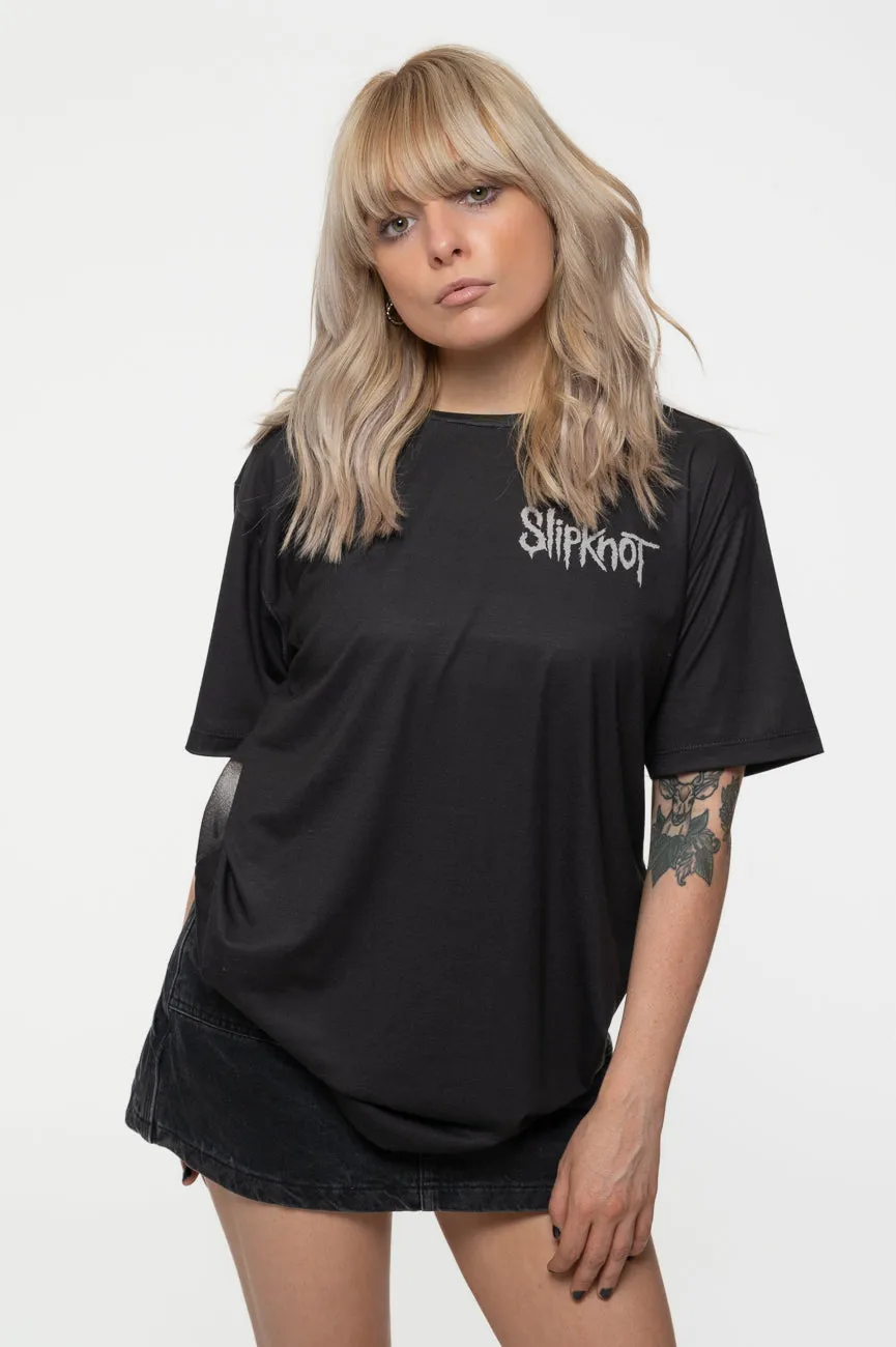 Slipknot Clown Back Print sublimation dye print T Shirt sold by Paradiso Clothing